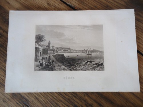 Rare lithographie 18x29 1850 - rare,