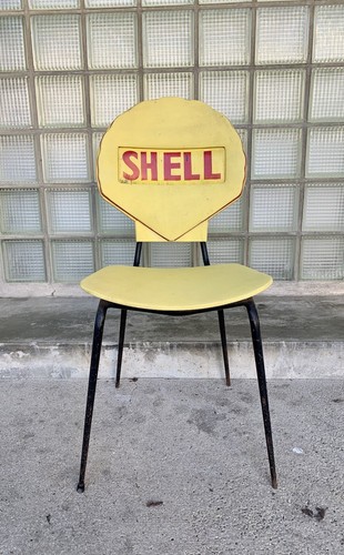 Rare ancienne chaise shell - rare,