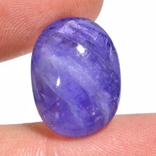 100% Naturel Tanzanite Bleue