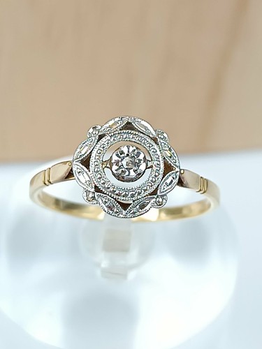 Ancienne bague art déco - ancienne, 56