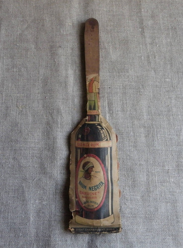 Ancien éventail papier - ancien,