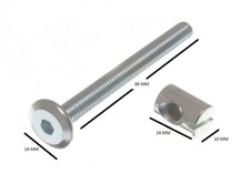 Meuble Lit Bébé Verrou Allen Tête + Baril Écrou 6mm M6 X 60mm Zppack 200