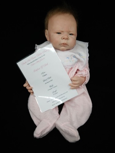 Reborn claire vinyl and - "claire",