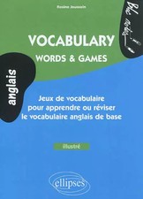 Anglais Vocabulary Words &