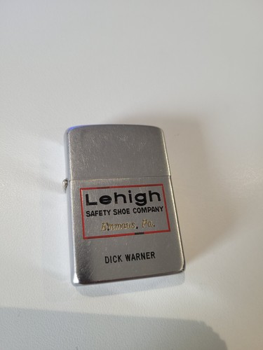 Rare zippo lehigh - safety, shoes
