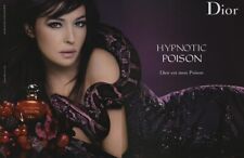 Publicité papier Parfum. Perfume ad. Dior Hypnotic Poison 2008 double page