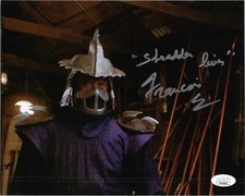 FRANCOIS CHAU Signed "SHREDDER ~TEENAGE MUTANT NINJA TURTLES" 8x10 Photo JSA COA