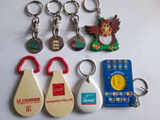 Lot de 8 Porte-clés Jetons de