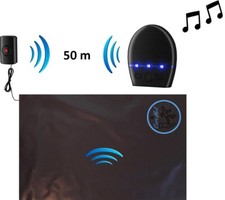 Tapis alarme de sortie chute de lit pour personnes âgées dépendantes, Alzheimer