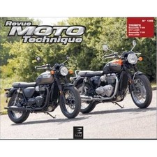 ▄▀▄ REVUE MOTO TECHNIQUE TRIUMPH BONNEVILLE T100 et T120 de 2016 a 2020 - RMT 19