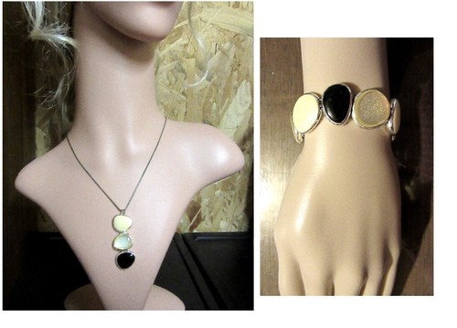 Collier pendentif bracelet - et,