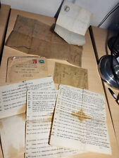 Lot de documents anciens