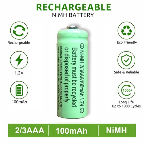 3aaa 100 mah v - 2/3aaa,