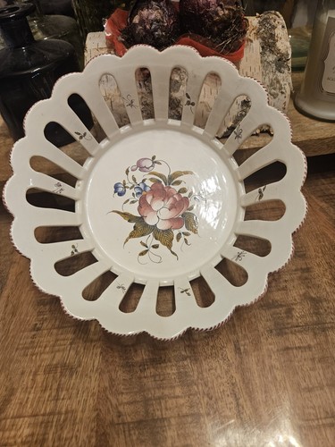 Ancienne corbeille faïence - ​ancienne,