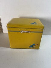 VINTAGE BOITE METAL CRACOTTES PETIT DEJEUNER COLLECTION DECO CUISINE RÉTRO