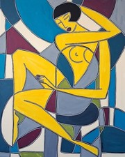 KLEYMAN Tableau Cabaret Unique