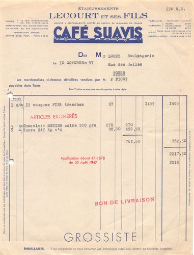 1957 ets lecourt ses fils - 1957, et