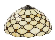 Abat-Jour de Rechange Style Tiffany pour Applique Lustres en Fer Laiton 30 CM