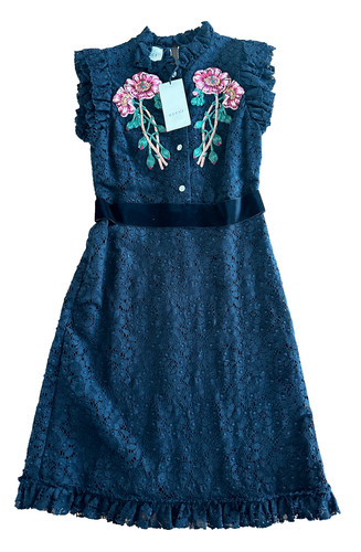 Gucci runway belted midi balle - gucci,