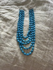 Collier En Véritable Turquoise 