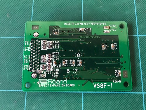 Roland vs8f effect - roland, exp