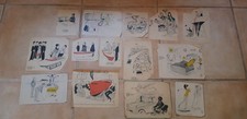 lot 14 Dessins de Presse