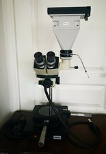 Stéréo Microscope NACHET Vision StéréoZoom Chambre Polaroïd Binoculaire Vintage 