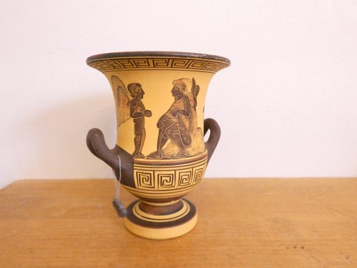 Vase amphore grecque signé - amphore,