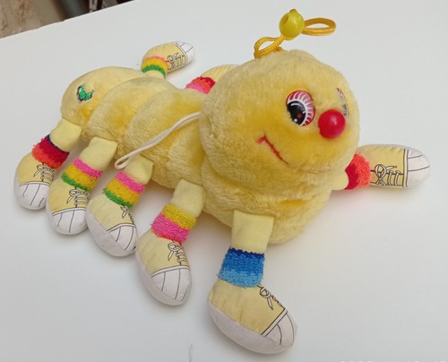 Vintage caterpillar plush toy
