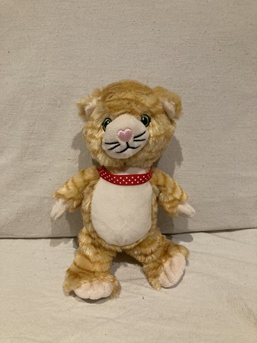 Peluche chat roux kinder - peluche,