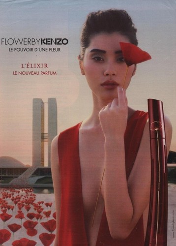 Publicité papier parfum - publicité,