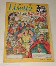 LISETTE N°47 du 24 Novembre 1957 : L’Ange du Ring – Yvette GIRAUD Poupée LAFLEX