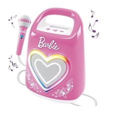 Enceinte Bluetooth spéciale pour musique et karaoké avec Barbie - LISCIANI -