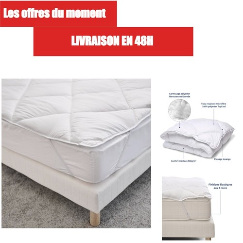 Sur matelas confort - sur-matelas, de
