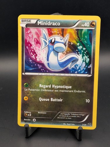 Carte pokémon minidraco 20 - carte, 2/20