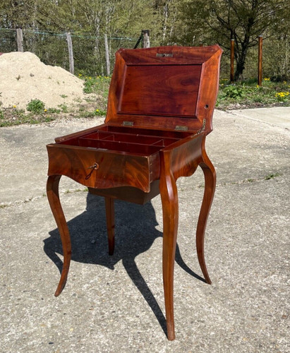 Table travailleuse style louis - table,