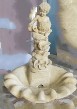 Fontaine d'anges Intérieur Et Extérieur A Posé 