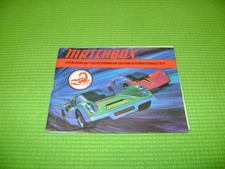MATCHBOX CATALOGUE EDITION