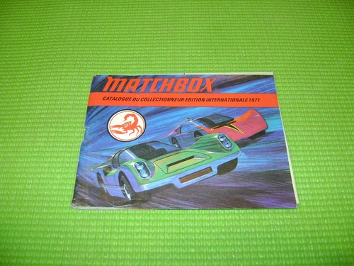 Matchbox catalogue edition - matchbox,