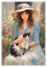 Tableau Création originale - Portrait impressionniste