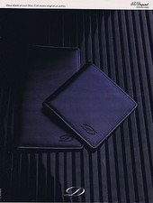 PUBLICITE ADVERTISING 054 1979 TH.DUPONT portefeuille  en cuir
