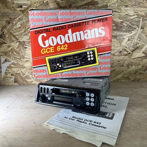 Car radio cassette player - car,
