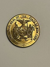 Médaille Souvenir of New York Empire State