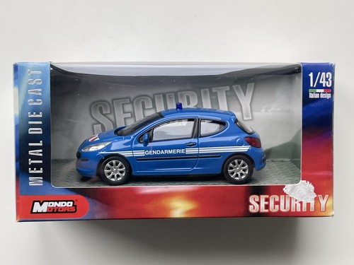 Peugeot 207 gendarmerie bleu - peugeot,
