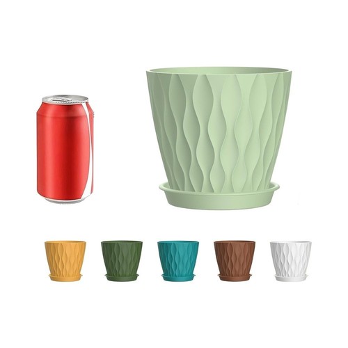 Pots plantes ronds en - plantes,