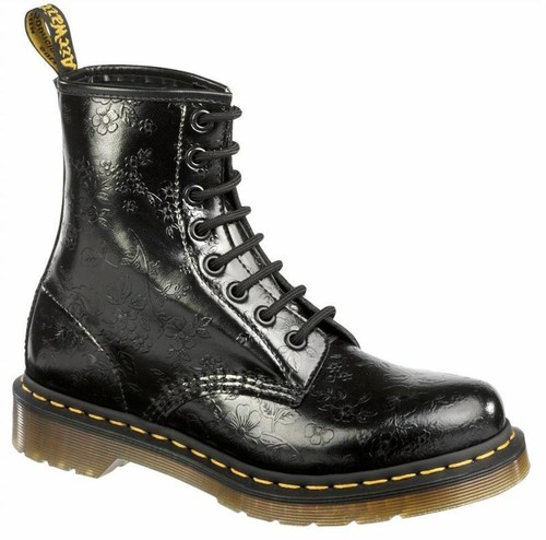 Martens 1460 fleurs noir - qq,
