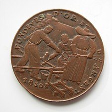 MEDAILLE BRONZE FONDEURS D OR