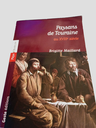 Livre paysans touraine au - de,