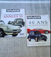 2 magazines L’Auto-Journal 40 ans de passion automobile + L’aventure automobile