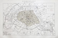 Plan De La Ville De Paris